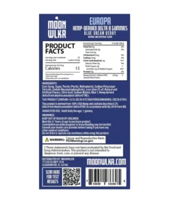 Alternative view of Delta 8 Gummies — Blue Dream Berry